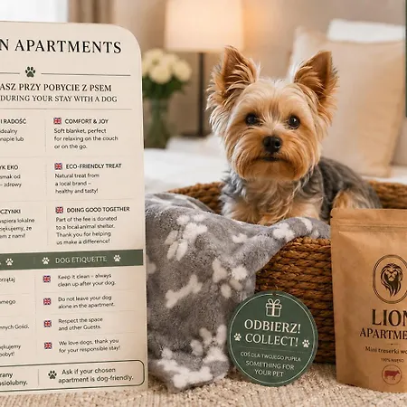 Appartement Lion - Mloda Polska Nowe Z Parkingiem